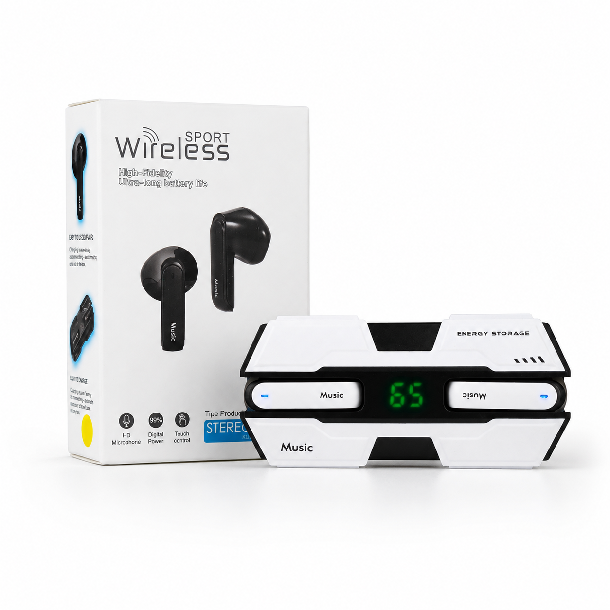 K8 Sport Wireless Earbuds (Any-Colour)